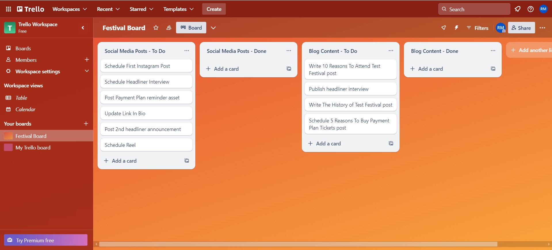 Trello 1 Trello 1